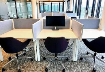 Coworking-Bereich in Regus FGS Campus