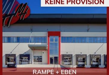 KEINE PROVISION - RAMPE + EBEN - Lager-/Logistik (8.000 m²) & Büro (500 - 1.000 m²)