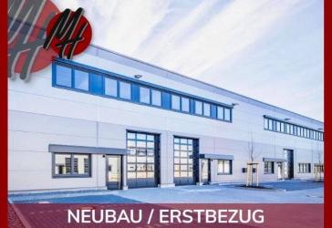 NEUBAU / ERSTBEZUG - AB Q1-2024 - Lager-/Logistik (1.850 m²) & Büro-/Mezzanine (450 m²)
