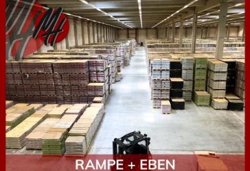 SCHNELL VERFÜGBAR - RAMPE + EBEN - Lager-/Logistik (6.000 m²) und Büro-/Service (1.000 m²)