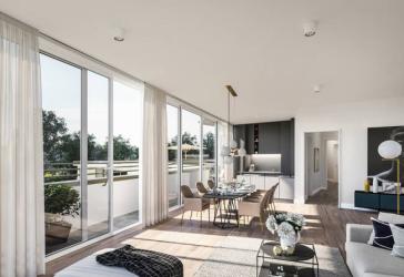 Gartenwohnung im attraktiven Riedberg - Großzügige 3-ZW mit toller Ausstattung und Architektur
