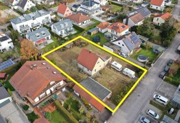 Großes Baugrundstück in sehr guter Lage in Germering-Harthaus (bei München / provisionsfrei)