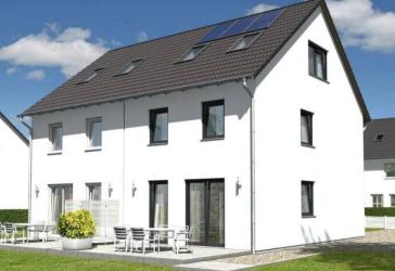 Viel Platz für die ganze Familie! Doppelhaushälfte schlüsselfertig inklusive 400qm Grundstück.