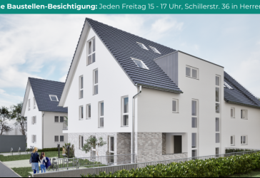 Moderne 2-Zimmer Erdgeschosswohnung mit Süd-Terrasse & kleinem Garten - Helle Räume & zentrale Lage