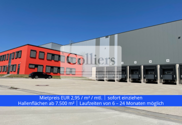 Logistikneubau in Potsdam sofort bezugsfertig