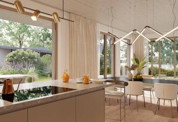 Elegante 4-Zimmer Wohnung, erste Reihe am Tegeler See mit 187 qm Garten & direktem Seezugang - barrierefrei