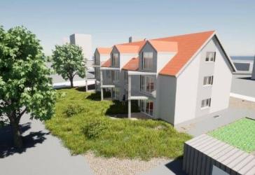 4-Zimmer-Wohnung mit Terrasse, Stellplatz und Garage