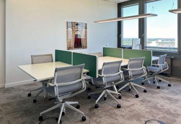 Coworking-Bereich in Signature KölnTurm