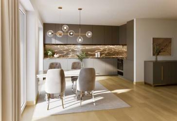 Exklusives Wohnen auf zwei Ebenen: 4-Zimmer-Maisonette mit Garten in Trudering.