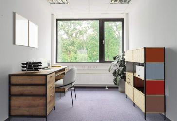 Flexible kleinteilige Büroflächen sofort bezugsfertig mit Kantine und Pförtner vor Ort