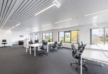 Coworking-Bereich in Regus München Airport