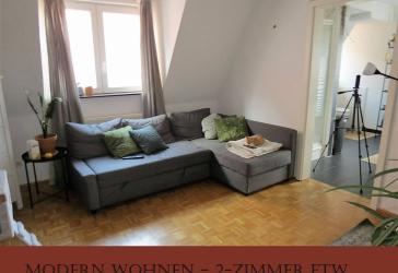 Wohnen mit Charme - Modern sanierte 2-Zimmer Wohnung direkt in Dinkelsbühl