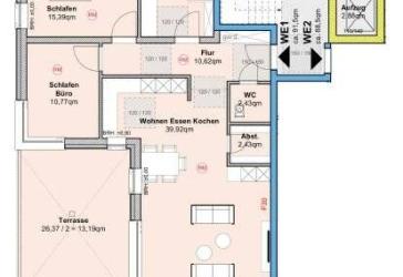 3 - Zi Wohnung im Neubau 6 Parteien Haus in Siedlungshausen (Winterberg)