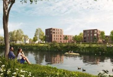 Uferblick - Leben direkt am Wasser - 2-Zimmer-Penthauswohnung in exquisiter Lage