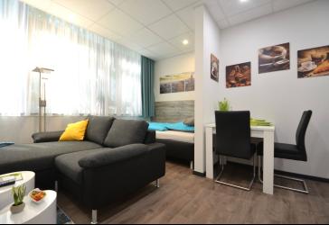 Möbliertes 1-Zimmer-Apartment, bequem & komfortabel ausgestattet, Offenbach Zentrum