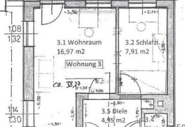 möbliertes Stadtapartment mit Balkon