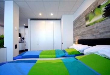 Exklusives 1-Zimmer-Penthouse-Apartment, komfortabel ausgestattet, Innenstadt Offenbach