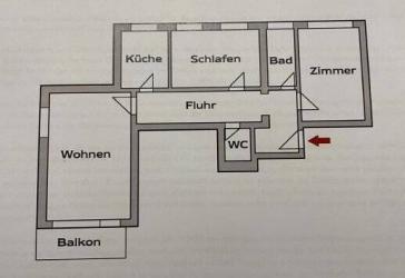 Ihr neues Zuhause - 3 Zimmer in der 6. Etage mit Balkon!