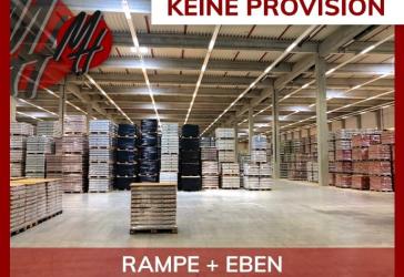 PROVISIONSFREI - RAMPE + EBEN - Lager-/Logistikflächen (7.000 m²) & Büro-/Sozialflächen (1.000 m²)