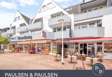 Moderne 3-Zimmer-Eigentumswohnung über zwei Etagen mit Balkon in der Westerländer Innenstadt