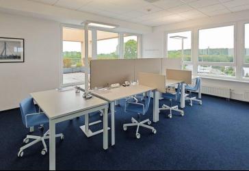 Coworking-Bereich in HQ Rheinelbe Park