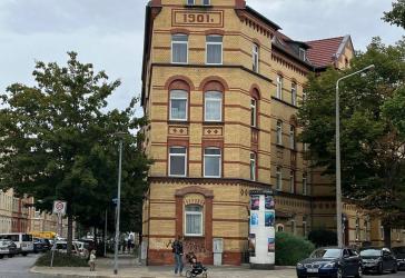 3-Raum-Wohnung im Dachgeschoss mit Balkon