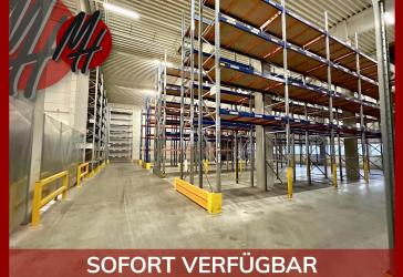 SOFORT VERFÜGBAR - VIELSEITIG NUTZBAR - Lager (3.500 m²) & Büro-/Sozial (200 m²)