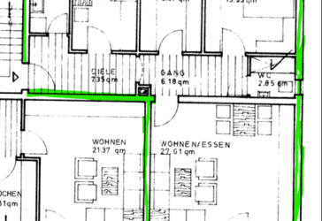 3-Zi-Wohnung in Fürth-Hamburger Str. - 1. OG