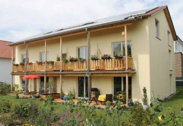 Wohngesunde Neubauwohnung mit Garten + Terrasse, niedrige NK, ab Sept oder Okt.