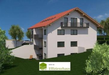 * Neubauprojekt in Drachselsried * Charmante 3-Zimmer-ETW, KfW40, DG mit Balkon und Garage