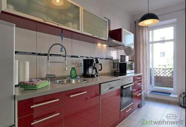 (EF0674_M) Erfurt: Krämpfervorstadt, schicke 3-Zimmer-Wohnung mit eigener Terrasse, WLAN, PKW-Stellplatz