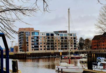 Exclusive Lage, 3 Zimmer Luxuswohnung im Hafen v. Oldenburg