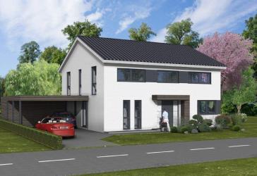 Modernes, großzügiges Neubau-Einfamilienhaus in begehrter Wohnlage von Wulferdingsen.