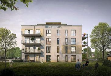 Einmalige Chance: Eigener 187 m² Garten mit 4 Zi-Whg. und zwei Terrassen nahe des Kulkwitzer Sees
