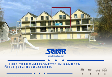 Traum-Maisonette mit 5,5 Zimmern jetzt bezugsfertig