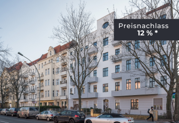 Preisnachlass sichern auf praktisch geschnittene 2-Zimmer-Altbauwohnung als Kapitalanlage in Wedding