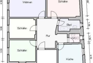 4-Raum-Wohnung am Stadtrand von Zittau
