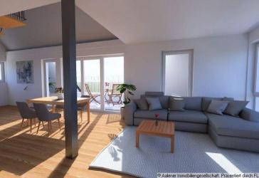 RESERVIERT! 4,5-Zimmer-Maisonette-Neubauwohnung mit Loggia in Aalen-Wasseralfingen
