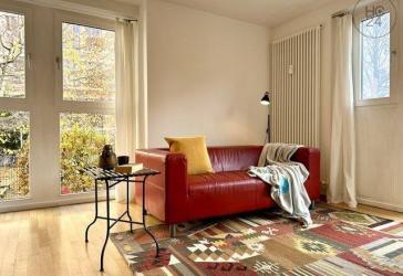 Sonnige und TOP-möblierte Wohnung in Leipzig-Schleußig / Möbliertes Wohnen am Kanal und nahe de
