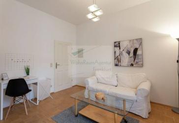WohnRaumAgentur.de: Frankfurt-Nordend: Möblierte 1,5 Zimmer Wohnung