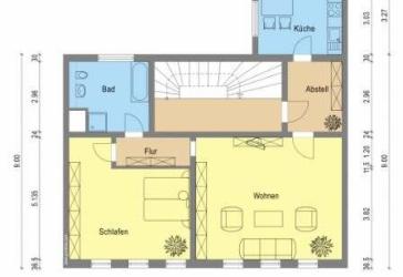 große 2 Raum Wohnung im Zentrum von Pulsnitz