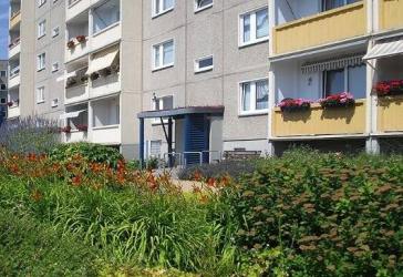 4-Raum-Wohnung mit Sicht über den grünen Kupferberg
