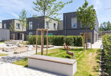 Mittelhaus in Wangen im Allgäu »RH in Wangen im Allgäu Wohnen am Argenbogen«
