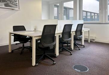 Coworking-Bereich in Regus Waidmarkt