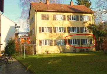 2 Zi-Wohnung für Studenten/Studentinnen, Nähe Uni, ca. 43 qm