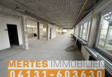 Büroflächen im Rohbau die nach Mieterwunsch hergerichtet werden können. Courtagefrei