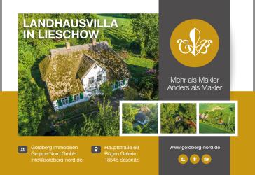 Landhausvilla in Alleinlage und Boddennähe! - traumhaftes Fachwerkdenkmal unter Reet