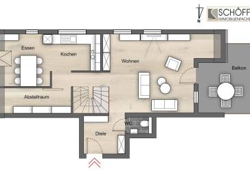 Vorschaubild Maisonettewohnung