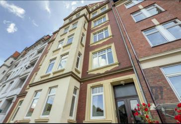 Hohe Decken, Weitblick, Innenstadt: Altbauwohnung in Bremerhaven