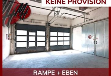 KEINE PROVISION - SOFORT VERFÜGBAR - Lager-/Service (470 m²) & optional Büro (400 m²) zu vermieten
